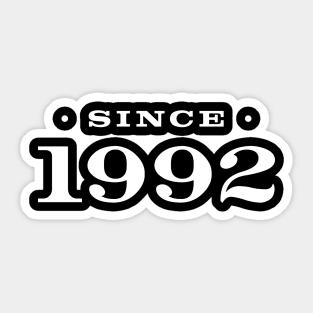 Since 1992 Sticker